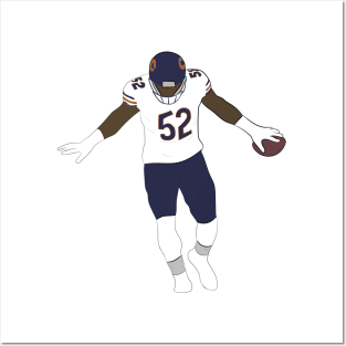 Khalil Mack Posters and Art